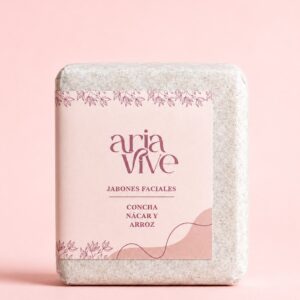 Jabón Facial de Concha de Nácar y Arroz
